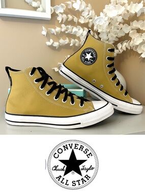 Rare New Converse Chuck Taylor All Star Leather High Top Unisex Winter Sneakers